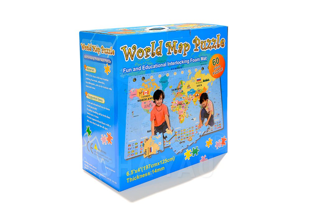 The world’s largest puzzle mat